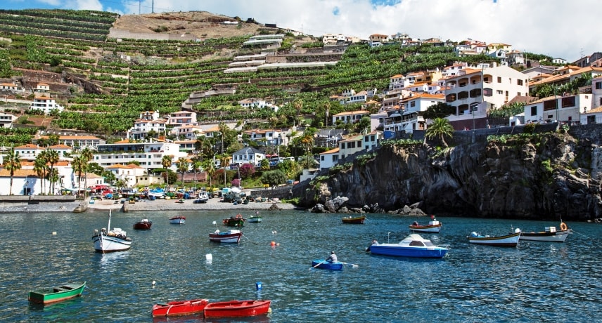 Camara de Lobos Municipality in Madeira Island